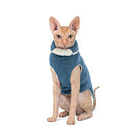 Светр Pet Feshion CAT бірюза для кота, розмір L PR242955