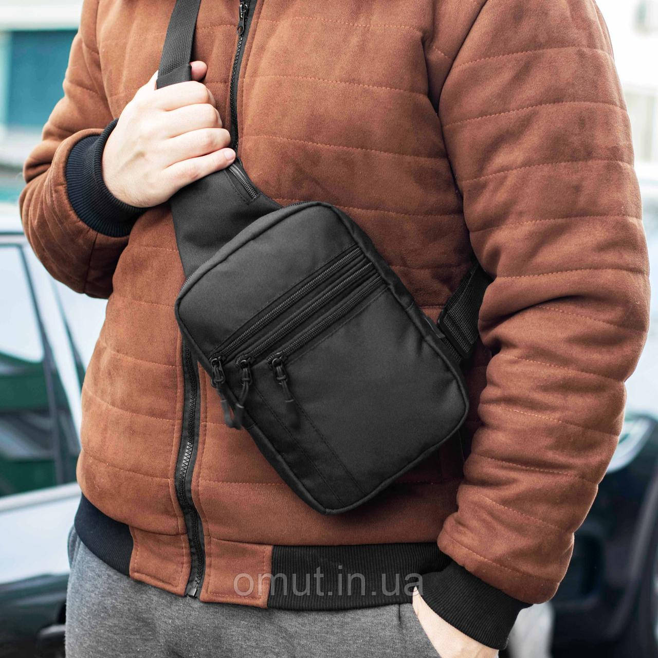 Сумка з КОБУРОЮ нагрудна тактична через плече Marschall, фото 1