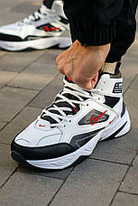 Чоловічі кросівки Найк Nike M2K Mid Tekno White Black Red Winter (хутро), фото 6