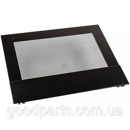 Скло дверей зовнішнє 591x467mm для духовки Electrolux 140032463451, фото 1