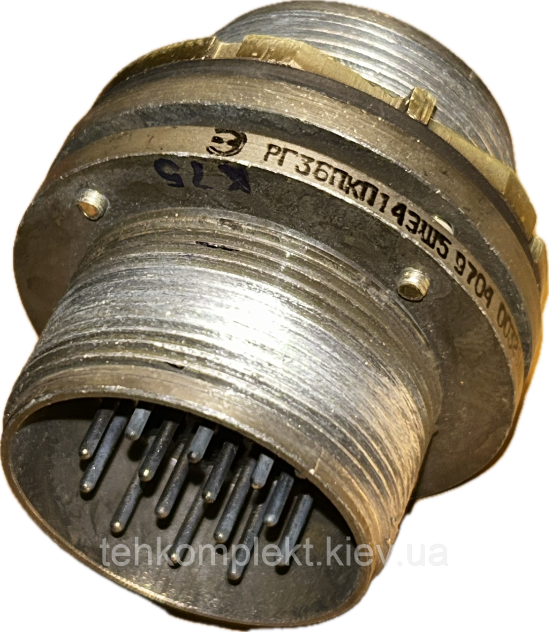 РГ36ПКП14ЭШ5 вилка блокова перехідна, фото 1