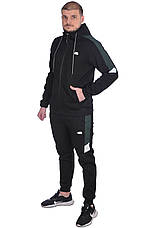 Костюм спортивний чоловічий утеплений The North Face 24-23010 чорний M, фото 5