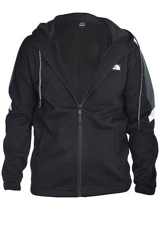 Костюм спортивний чоловічий утеплений The North Face 24-23010 чорний M, фото 1