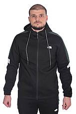 Костюм спортивний чоловічий утеплений The North Face 24-23010 чорний M, фото 3