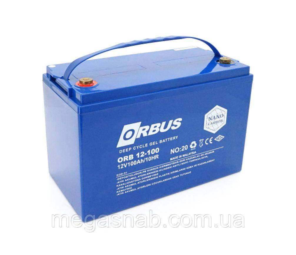 Акумуляторна батарея ORBUS CG12100 GEL 12 V 100 Ah (330 x 171 x 214) 30kg Q1/48, фото 1