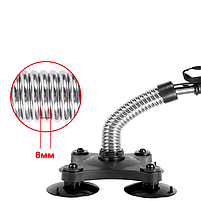 Кістовий тренажер для армрестлінгу 20-22 кг пружинний еспандер на присосках для зап'ясток та передпліччя, фото 3