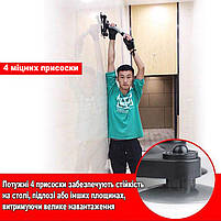 Кістовий тренажер для армрестлінгу 20-22 кг пружинний еспандер на присосках для зап'ясток та передпліччя, фото 4