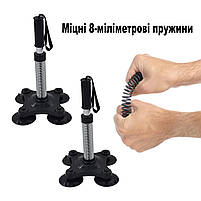 Кістовий тренажер для армрестлінгу 20-22 кг пружинний еспандер на присосках для зап'ясток та передпліччя, фото 6