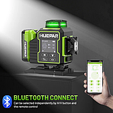 Лазерний рівень Huepar W04CG Premium відкалібрований нівелір зі штативом 1.4м, фото 7