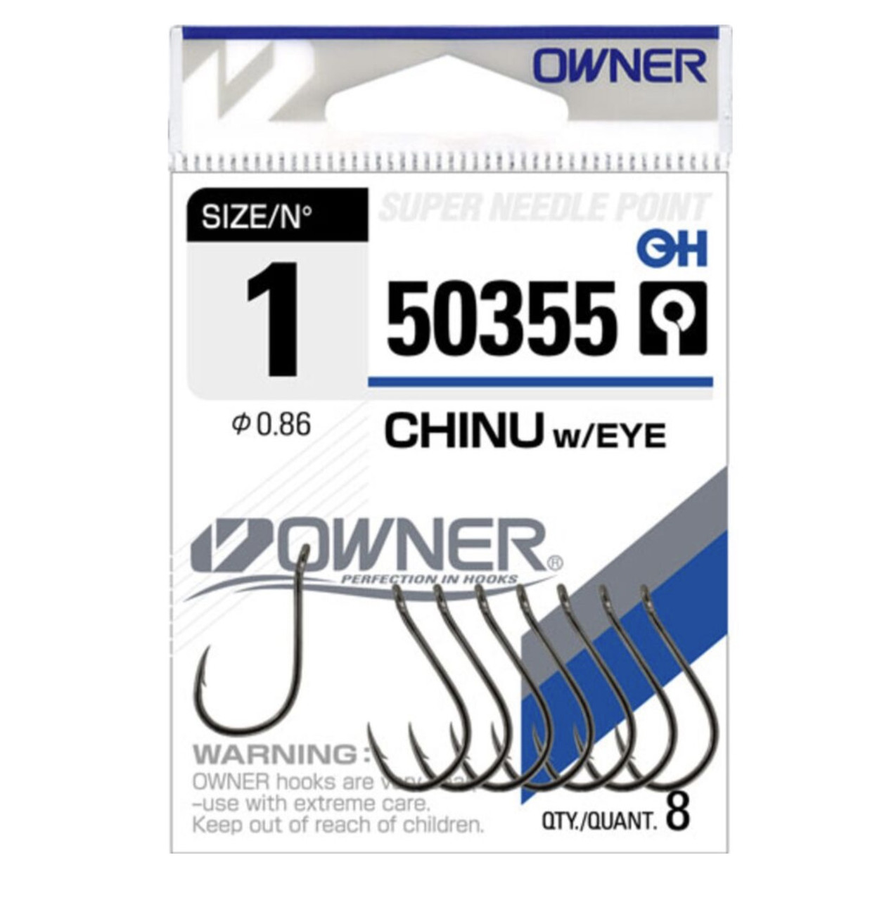 Гачки Owner 50355 Chini with Eye, фото 1