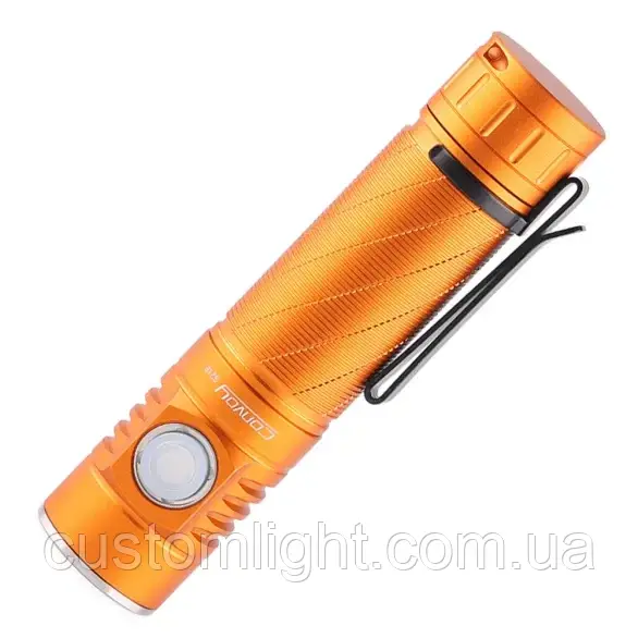 Ліхтарик Convoy S21E Luminus SST40 5000k Оранжевий