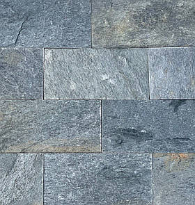 Індійський сланець сірий плитка для облицювання фасаду, цоколя, каміна, барбекю, тераси