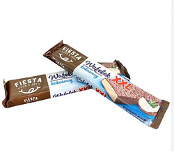 Упаковка Вафлі Fiesta кокос 30 шт. по 50 г