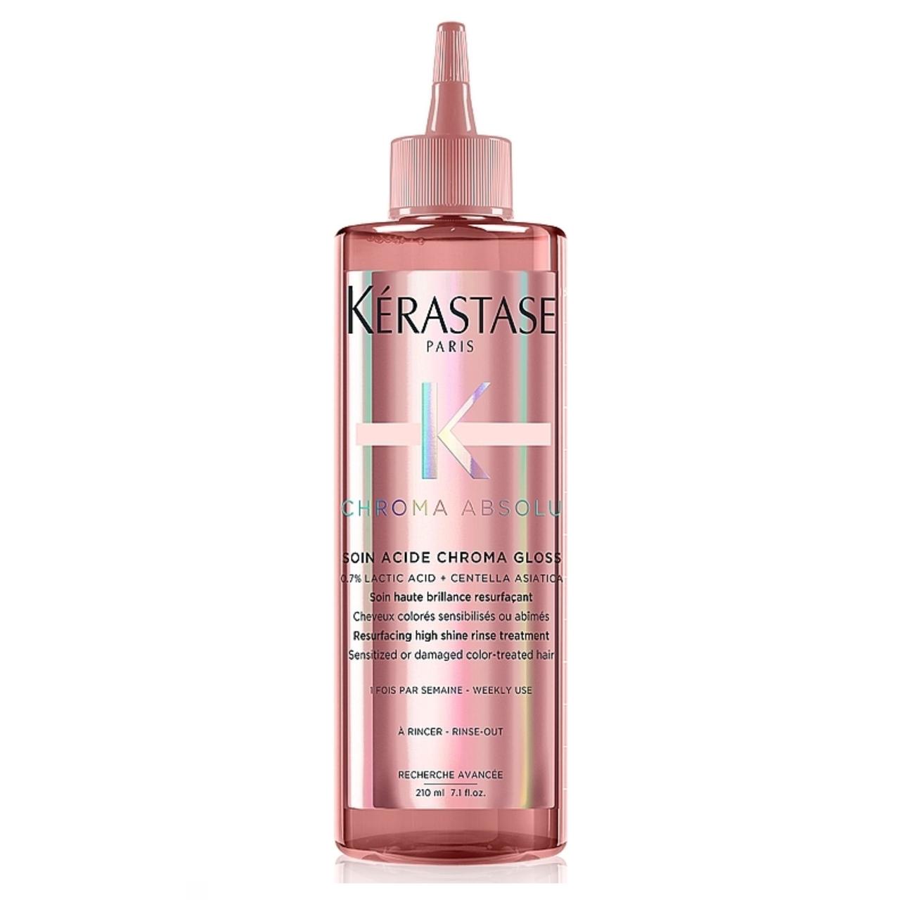 Флюїд для блиску та гладкості фарбованого волосся Soin Acid Chroma Gloss Kerastase 210 мл