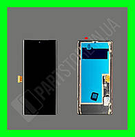 Дисплей Google Pixel 6 Pro з сенсором і рамкою, чорний (OLED, оригінальні комплектуючі)