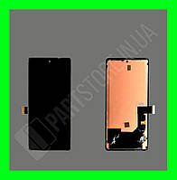 Дисплей Google Pixel 6 із сенсором та рамкою, чорний (OLED, оригінальні комплектуючі)