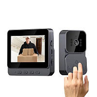 Бездротовий візуальний дверний дзвінок відеодзвінок з екраном 4.3 1080р нічне бачення