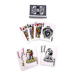 Карти гральні з пластиковим покриттям Синя сорочка (DN34826BL) DUKE, 8469963 — 370