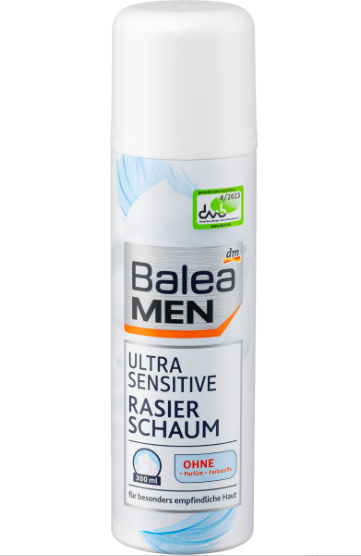 Піна для гоління Balea Ultra Sensitive"Ультра Чутлива шкіра"