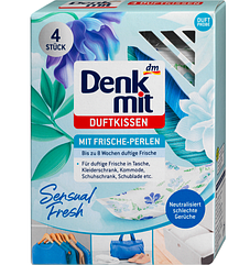 Ароматизовані подушечки для білизни, шафа Sensual Fresh Denkmit 4 шт