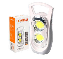 Акумуляторний кемпінговий світлодіодний USB LED світильник Lontor CTL-EL158, 8739389 — 701