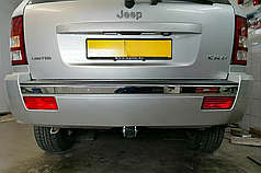 Фаркоп Jeep Grand Cherokee WK 2005-2010 (Джип Гранд Черокі) оцинкований Швидкознімний вертикальний автомат на ключі