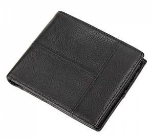 Шкіряне чоловіче портмоне Tiding Bag чорний