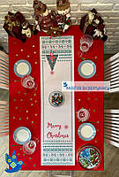 Заготовка Ранер 5 Доріжка новорічна для вишивання Магія Візерунку