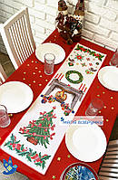 Заготовка Ранер 21 Доріжка новорічна для вишивання Магія Візерунку