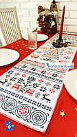 Заготовка Ранер 20 Доріжка новорічна для вишивання Магія Візерунку