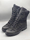 Тактичні зимові берці +10 -25 "Щит" Чорні