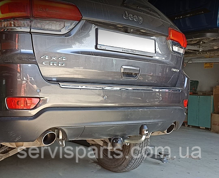 Фаркоп Jeep Grand Cherokee WK2 2010- (Джип Гранд Черокі WK2) оцинкований, фото 1