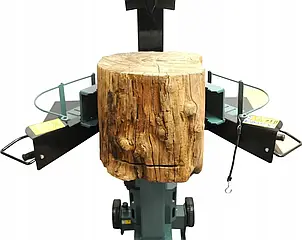 Дровокол гідравлічний 3000 Вт 12 тонн Bass Polska 4755 горизонтальний, електричний дровокол