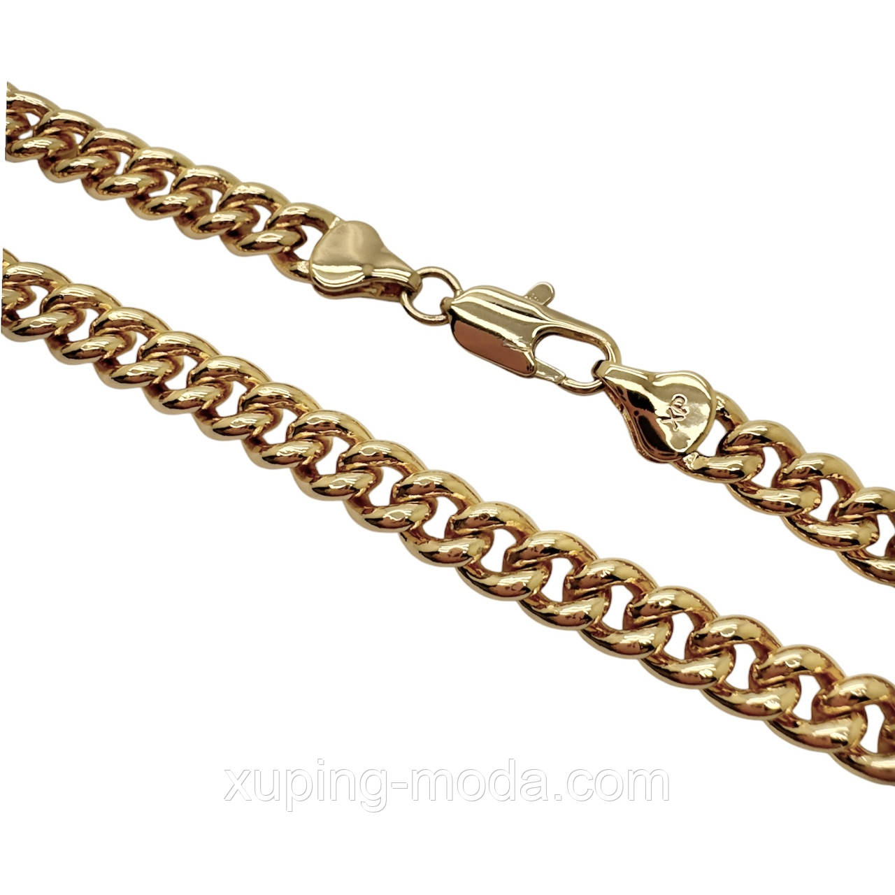 60 см х 6 мм. Ланцюжок ксюпінг. 18 к, фото 1