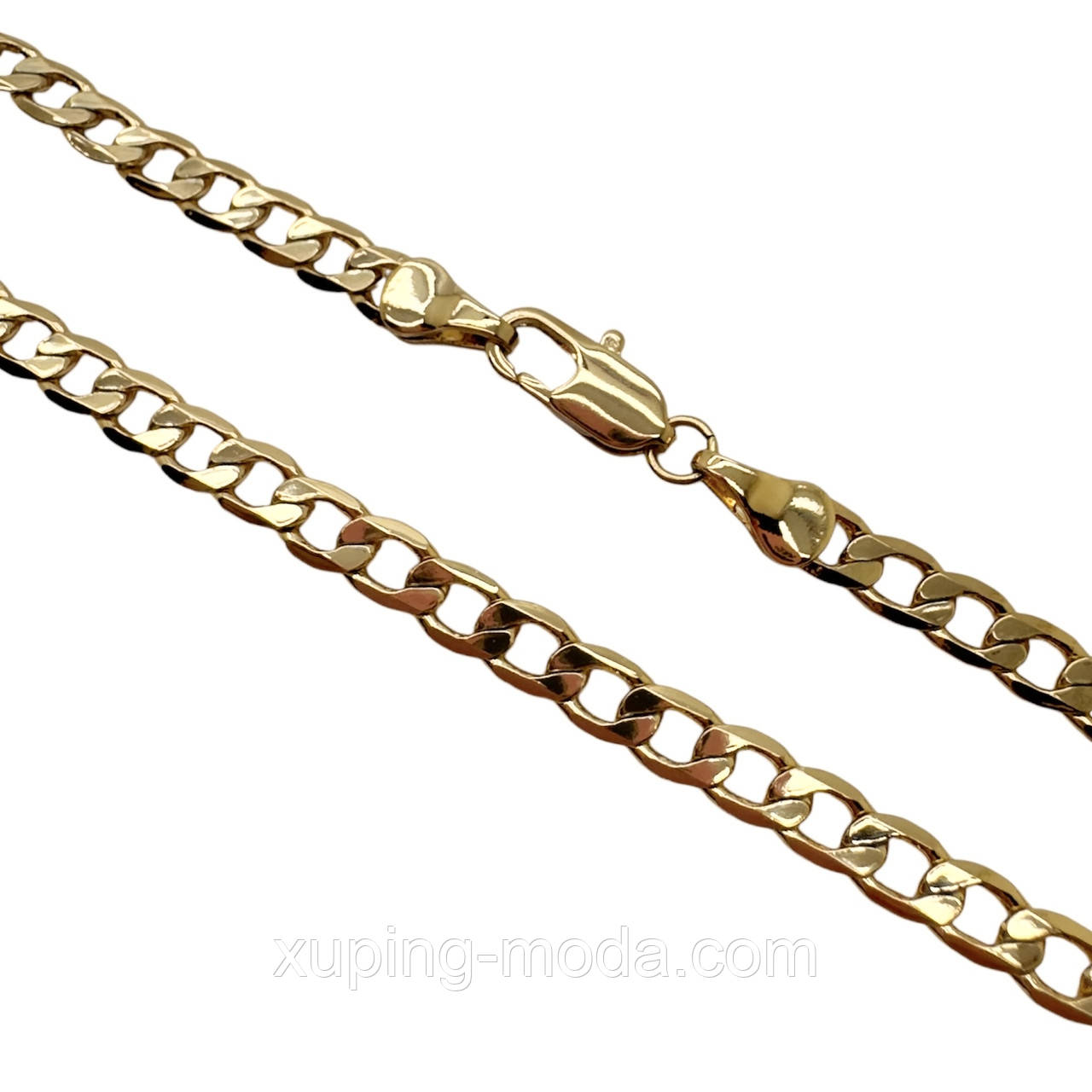 60 см х 5 мм. Ланцюжок ксюпінг. 18 к, фото 1