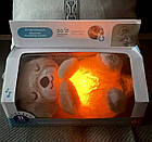 М'яка дитяча іграшка дихаюча видра Рожева fisher price для сну, іграшка-нічник Видра з функцією дихання, фото 8