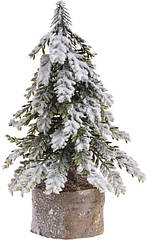 Ялинка штучна декор Snowy on a stump 12х12х21см міні BonaDi DP219381, 8260423 — 429