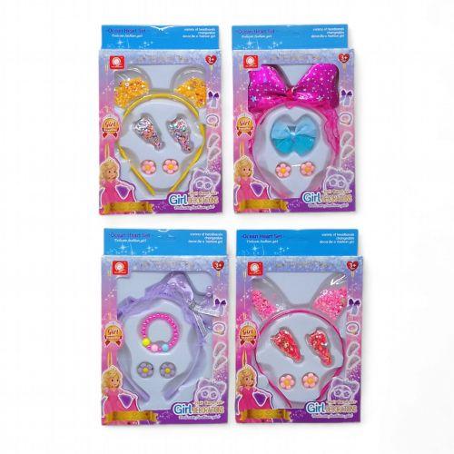 Набір прикрас (обруч, прикраси для волосся), мікс, 1 набір [tsi228447-TSI], фото 1