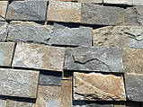 Плитка із сланцю (Греція) натуральний камінь для облицювання фасаду будинку, цоколя, фото 5