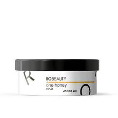 Медовий скраб для тіла із золотою сяйливою пудрою OneHoney RoBeauty 250 мл, 8253797 - 707