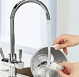 Кухонний блендер із металевою чашею на 2 л, 1200 Вт, Блискавка, Зелений/Електричний подрібнювач для кухні, фото 3