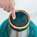 Кухонний блендер із металевою чашею на 2 л, 1200 Вт, Блискавка, Зелений/Електричний подрібнювач для кухні, фото 8