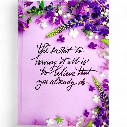 Щоденник (блокнот) "PRETTY", A5, 288 сторінок у лінійку [tsi250555-TSI], фото 1