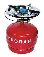 Газовий балон туристичний Турист із пальником 5L Red (3_02876), 7992673 — 800