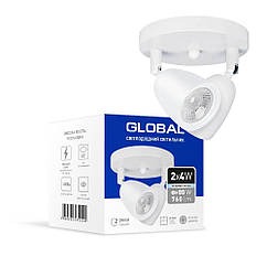 Світильник світлодіодний Global GSL-01C 8 W 4100 K Білий (1447), 8607957 — 629