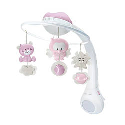 Музичний мобіль із проєктором Infantino 3 в 1 рожевий (004914I)