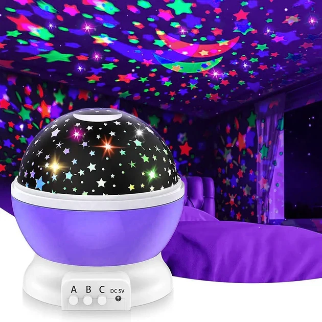 Нічник - проектор куля Зоряне небо Star Master Dream USB, фото 1