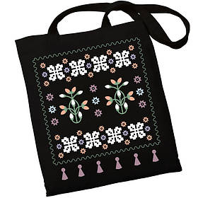 Екошопер BookOpt BK4095 Українські мотиви, чорний