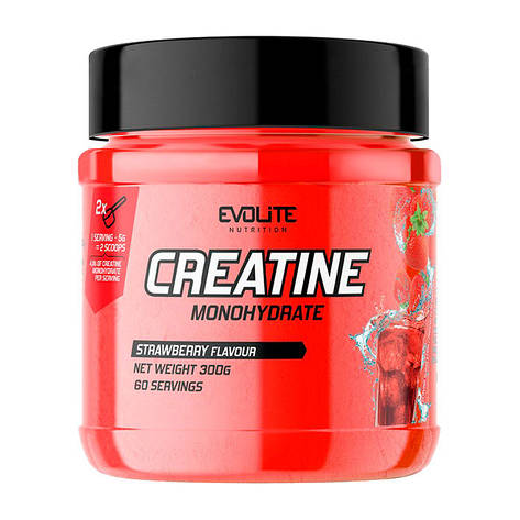 Creatine Monohydrate (300 g, strawberry), фото 1