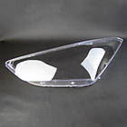 Пластикове скло фари Hyundai Santa Fe (DM) 2016-2019 рест ліве (водійське), фото 2